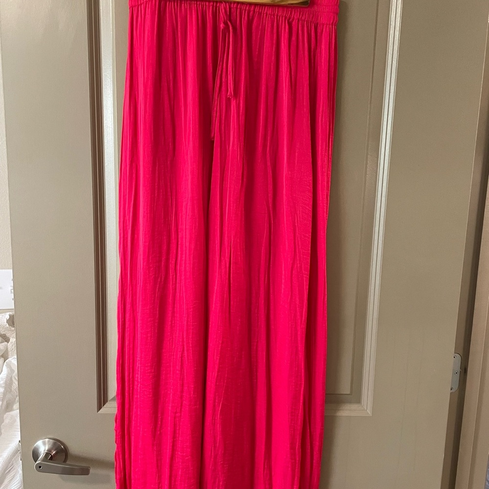 Rachel Zoe Pink Wide Leg Pants